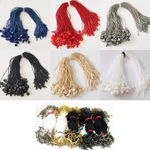 택끈 택고리 행택고리 행택끈 실고리 텍끈 택고무줄 텍고리, 택 고무줄 12cm 검정(약 200줄)