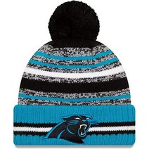 New Era NFL 공식 스포츠 니트 사이드라인 커프 니트 폼 비니 모자 프리 사이즈