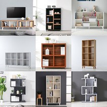 바퀴형 스탠드형 3단 4단 책장 교구장 H1-210510-6, 7.아리에스 3단 좌측형 책장, 블랙