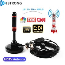 uhd안테나 지상파 안테나 위성안테나 디지털 tv uhf 실내 4k 1080p hdtv 부스터 증폭기 dtmb dvb-t2 atsc 신호 수신기 자기 베이스