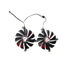 FDC10U12S9-C 4 핀 12V 0.45A XFX Radeon RX 5600XT 5700 XT 8GB 해외 에디션 그래픽 카드 냉각 팬, [03] 1 set