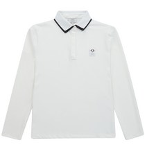 PIGC 여성 3색 컬러 포인트 티셔츠 화이트 (LFC130231), 090