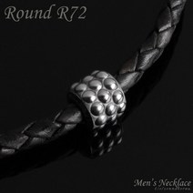 클루아조네코리아 가죽목걸이 스와로브스키 천연가죽 Round R72