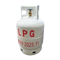 최신형 고화력 LPG 가스통 10kg (캠핑 낚시 휴대용 야외 취사용)