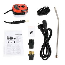 스팀 소독기 2500w 청소기 고온 살균 에어컨 주방 후드 자동차 가전 44, 빨간색, 220v, 유럽 ​​연합, 레드