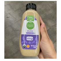 Organically Grown Dijon Mustard 오가니컬리그로운 디종 머스타드 12oz(340g) 6팩