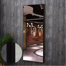 미용실경대 네트 연예인 미용 거울 테이블 북유럽 스타일 미용실 전용 단면 바닥 거울 이발소 거울, 2.160cm