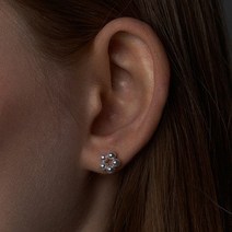 [헤이] [Hei][안소희 착용] cute flower pearl earring