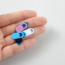 얼굴 노출 해킹 예방 보안 안심 보호 부착 스마트폰 휴대폰 노트북 카메라 캠 가림 가리개 커버 핑크, 블랙