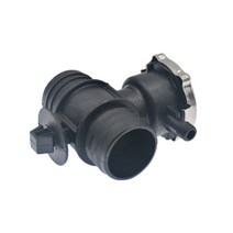 크라이슬러 닷지 지프를위한 모자가있는 오토바이 라디에이터 엔진 냉각수 필러 넥, 검은색, C