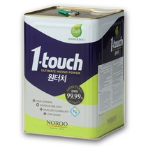 노루페인트 친환경 내부용 수성페인트 순앤수 원터치 16L 무광, 화이트2
