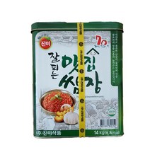 진미식품 잘되는 맛집 쌈장 14kg 업소용 대용량 학원 급식, 1개