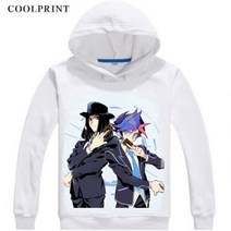 [해외] FUJIKI YUUSAKU MENS 후드 YUGIOH VRAINS 드래곤 방화벽 FAIYA WOURU 스웨트 STREETWEAR ANIME HOODIE 프린트 긴 후드, Style 12 L