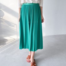 봄신상 플리츠 밴딩 주름 롱스커트