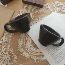 핸드메이드도자기 에스프레소잔 라떼컵 옛날컵 홈카페 레트로머그 커피잔 인테리어소품