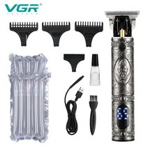 VGR 업 그레 이드 T9 LCD 머리 깎기 부처님 동상 전기 면도기 오일 헤드 V228, NO BOX_1254