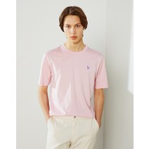 22SS [Supima cotton] 핑크 수피마 코튼 크루넥 HZTS2B502P1