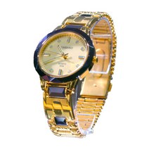 [홈쇼핑 정품] 카리아노 정품 세라믹 야광시계 금장시계 커플시계 자석팔찌 게르마늄 무료증정 부모님 선물