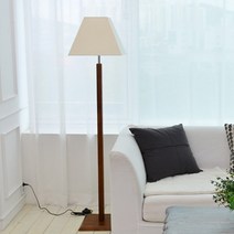 원목 네츄럴 장스탠드 침실 서재 카페 디자인 플로어, 브라운