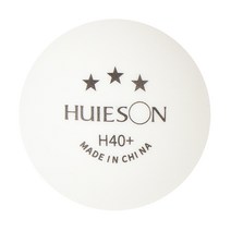 3 Star Pingpong Balls 고성능 테이블 테니스 볼 토너먼트 연주 훈련 표준 Pingpong Ball Set, 하얀색