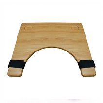 휠체어 다용도 나무테이블 식탁 TH03 밸크로타입