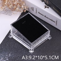 아크릴장식장 박스 주문제작 케이스 솜인형 보관함 로봇 진열장 미니 피규어 패션 투명 아크릴 보석 팔찌, 03 NNBI879-A3