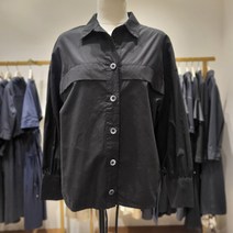 앤클라인 블랙 블라우스 AX3F3BL0079