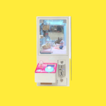 MS 인형 뽑기 기계 가정용, 화이트(지붕없슴)