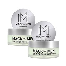 맥 포 맨 쉐이프시프터 스트롱홀드 포마드 75ml 2팩 Mack for Men ShapeShifter Beeswax Hair Pomade