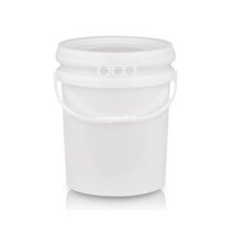 페일20L pe 이지캡 식품전용 바케스 벌크통 페일용기 2개, 백색