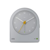 BC22G 브라운 BRAUN 아날로그 알람 저소음 탁상시계