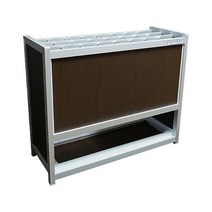 노아 우산보관함 월넛 24구 업소용 우산꽂이 대용량 카페