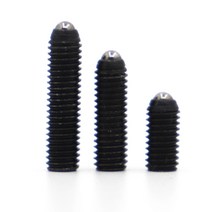 파워딜 검정색 육각 소켓 볼 포인트 세트 나사 등급 12.9 합금강 M3 M4 M5 M8 M10 스프링 플런저, 08 M16 1pc_08 30mm