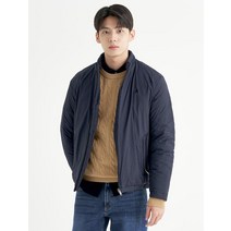 BEAN POLE 네이비 경량 구스 다운 봄버 점퍼