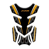 야마하 fjr 1300 1200 fjr1300 a as abs 용 3d 카본 룩 오토바이 탱크 패드 프로텍터 데칼 스티커 케이스, 5골드, 1개