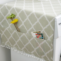 우아한클릭 가전 전자렌지 커버 다용도 덮개, 애쉬민트스퀘어