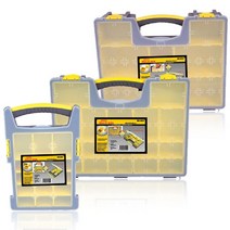 [ILLU]스마토 멀티박스-고급형 SM-MH1 소 210x338x62mm 1EA 고급형 공구품보관가방 보관함 공구함 부품함 분리형 다용도 품함_hAeEA, 무◇옵션