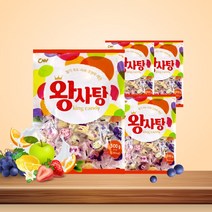 CW 청우 왕사탕 500g x4개 / 대용량 캔디 5가지맛, 4개