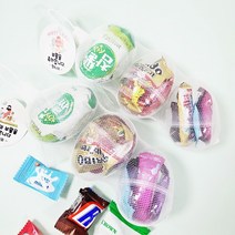 헬로옐로우 어린이집 유치원 생일 답례품 교회 부활절 단체 간식 간식구디백, 3개구성