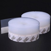 문풍지 창문 외풍 틈새 문틈 바람 차단 막이, 인테리어 문풍지(폭 25mm 길이 5M) 2개