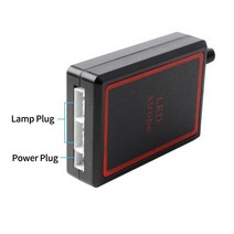 경광등 비상등차량용 무선 LED 스트로브 라이트 12V 트레일러 트럭 스트로보 경찰 경고등 자동 다이오드, 02 White, 1개