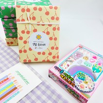 마카롱파우치 만들기 어린이집 유치원 생일 초등 답례선물 달콤가득, 심플포장