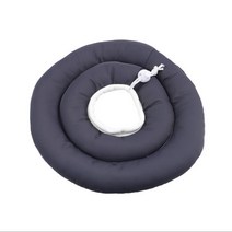 아르르 UFO 넥카라 네이비 선택할 수 있는 6가지 스타일, XL;40cm, 스타일 1, 블랙