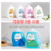 (6종) 대용량 4.2L 샴푸 린스 겸용 핸드크리너 거품비누 바디워시 업소용 도매가, 더 마일드 샴푸린스겸용