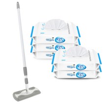 리벤스 막대걸레 + 물걸레 청소포 30매 x 5p, 1세트