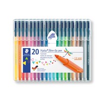스테들러 트리플러스 사인펜세트 323SB20, 20색, 1세트