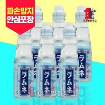 118084 산가리아 라무네 사이다 200ml x6병 짱구라무네 구슬사이다