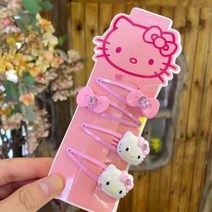 헤어클립 앞머리고정핀 산리오 퍼집게핀 시나모롤 쿠로미