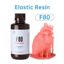 Resione 500g ABS Like 튼튼한 유연한 치과 투명 UV 3D 수지 Elegoo Anycubic 수지 3d 광자, 없음, 없음, F80G-500g