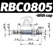 오일펌프 공압 유압 조절식 RB 시리즈 RB0805 캡 RBC1007, 10.RBC0805